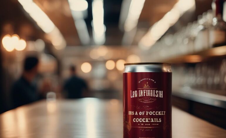 The Rise of In a Can Cocktails: Convenience, Quality, and Innovation