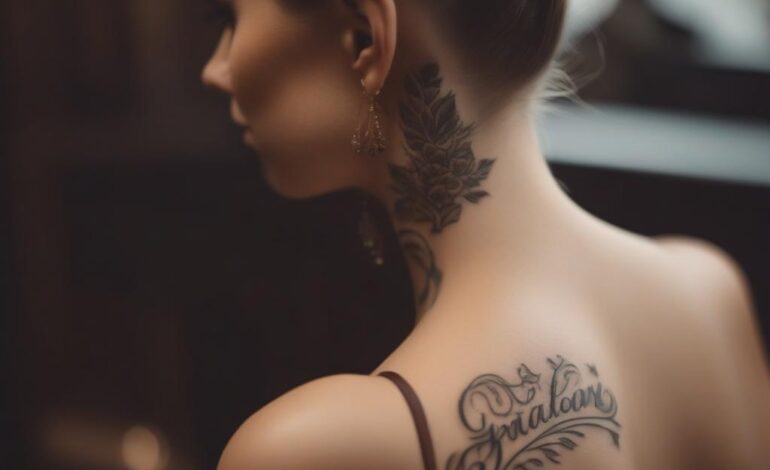 The Significance of a Name Tattoo: A Permanent Tribute to Loved Ones