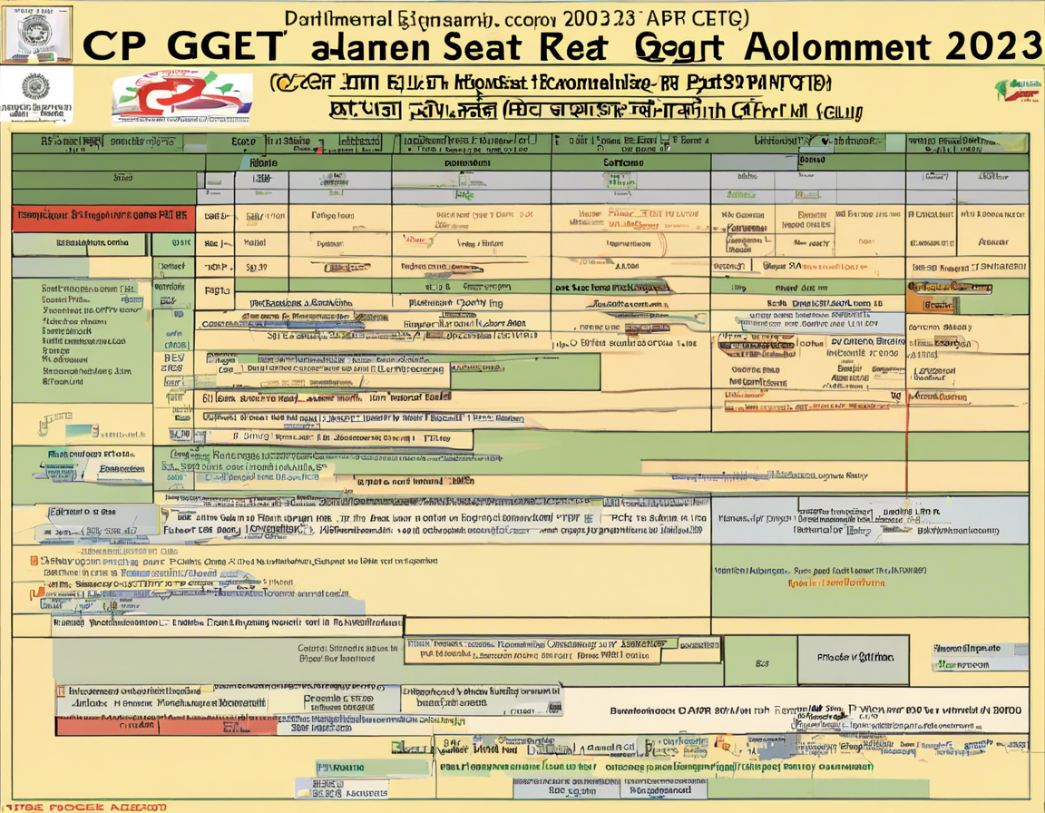 Cpget Seat Allotment 2023 Guide