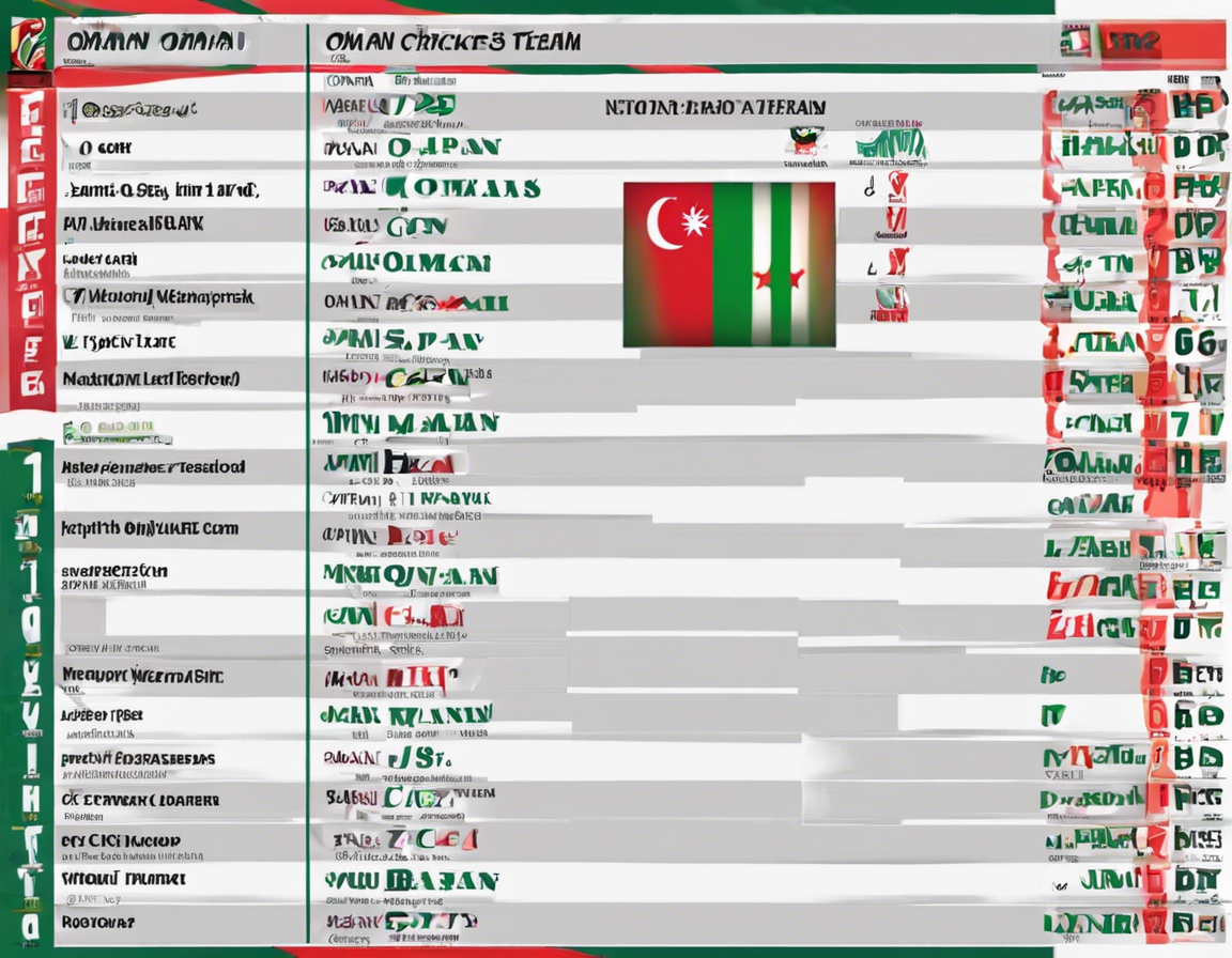 Oman vs Bahrain: Match Scorecard Analysis