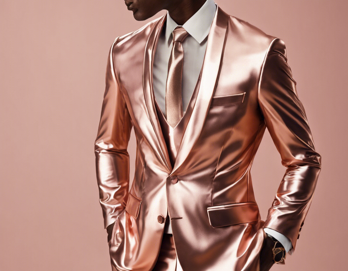 Dazzle in a Rose Gold Suit: The Ultimate Style Statement