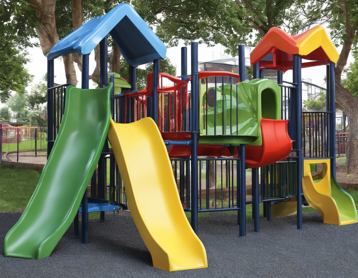 Fun and Safe Metal Playground Slide Options