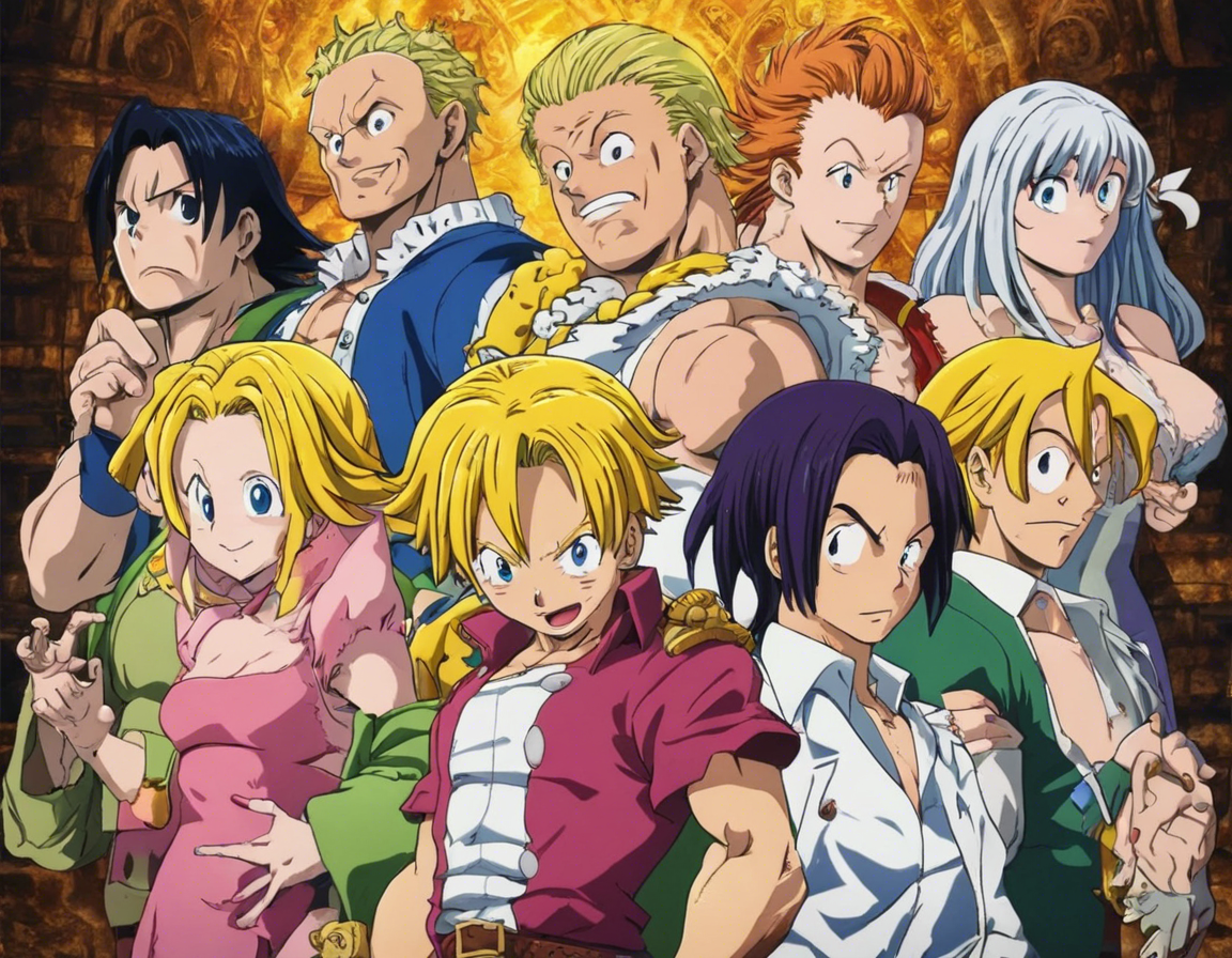 Meet the Cast of The Seven Deadly Sins TV Show