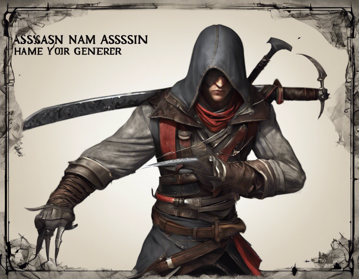 The Ultimate Assassin Name Generator for Your Next Adventure